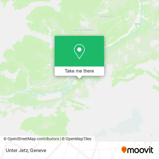 Unter Jetz map