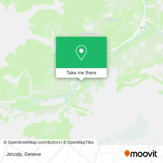 Jetzalp map