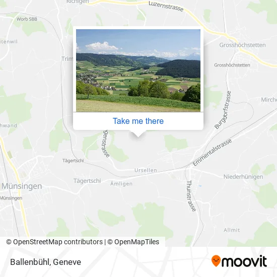 Ballenbühl map