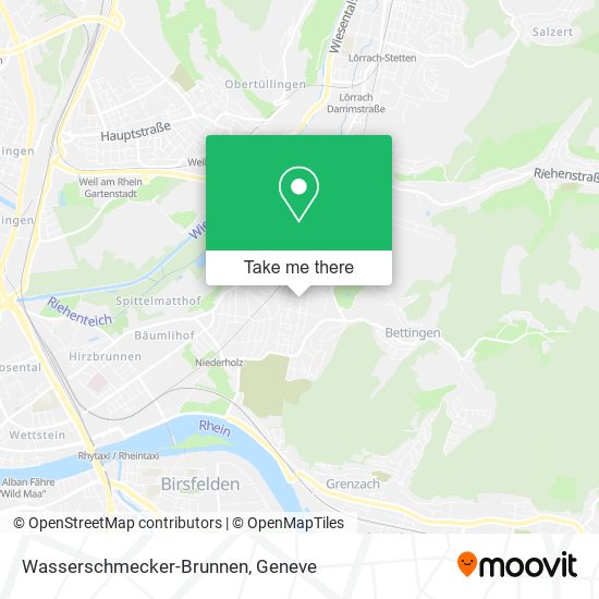 Wasserschmecker-Brunnen map