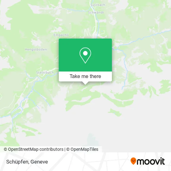 Schüpfen map