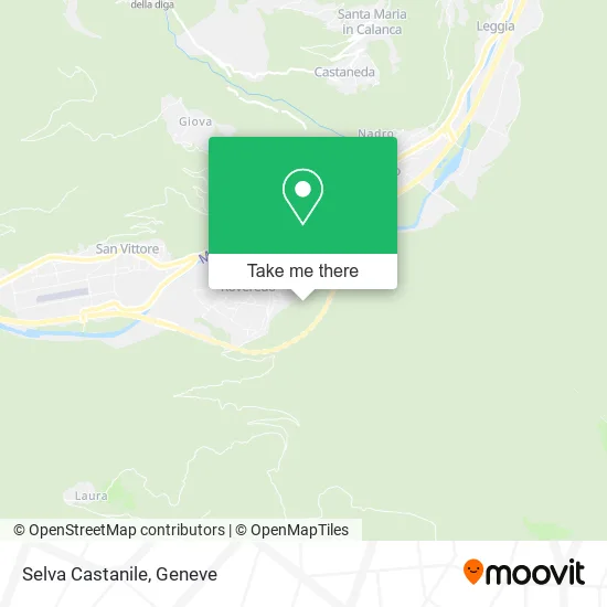 Selva Castanile map