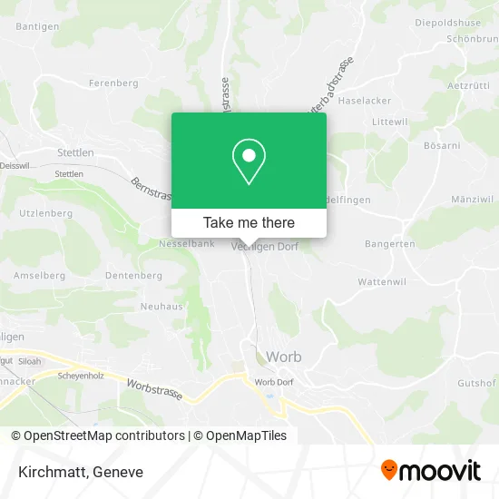 Kirchmatt map