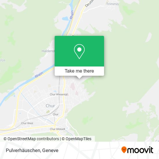 Pulverhäuschen map