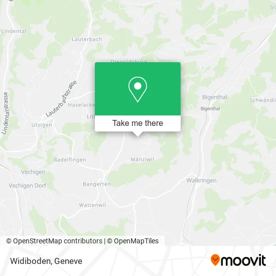 Widiboden map