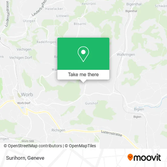 Surihorn map