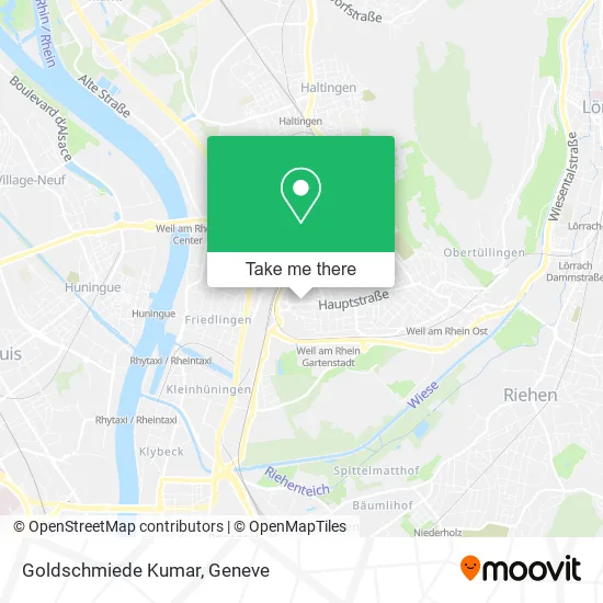 Goldschmiede Kumar map