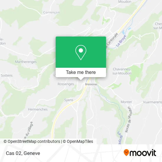 Cas 02 map