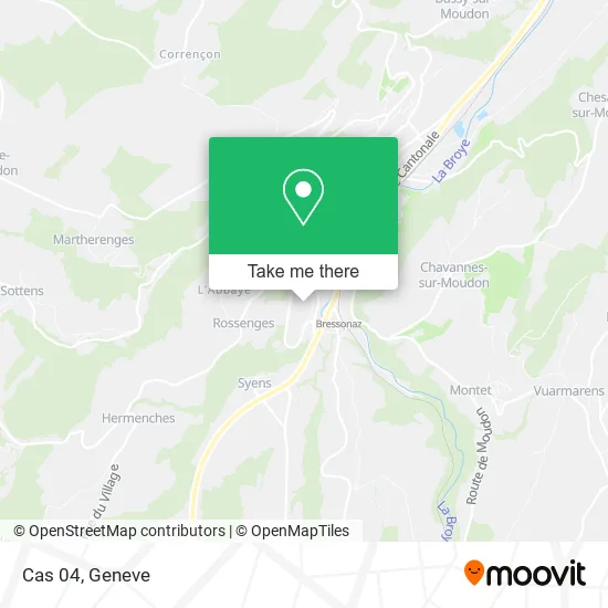 Cas 04 map