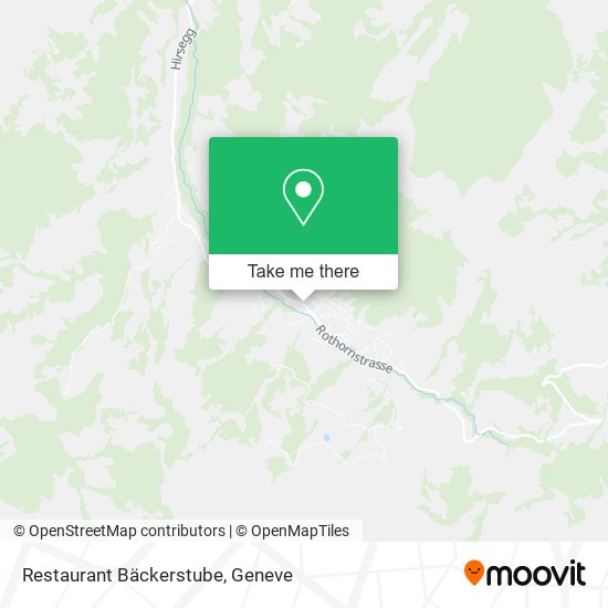 Restaurant Bäckerstube map