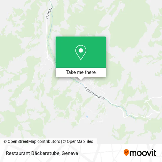 Restaurant Bäckerstube map