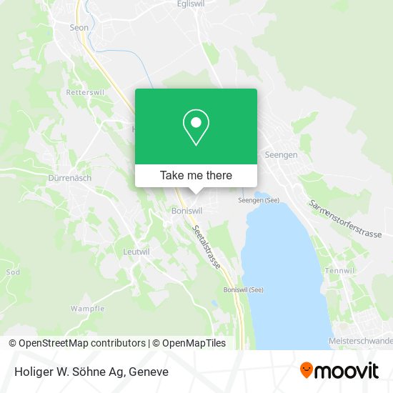 Holiger W. Söhne Ag map