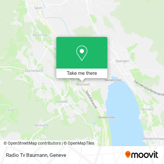 Radio Tv Baumann map