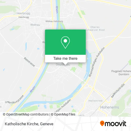 Katholische Kirche map