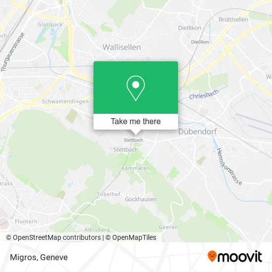Migros map