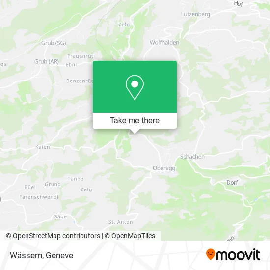 Wässern map