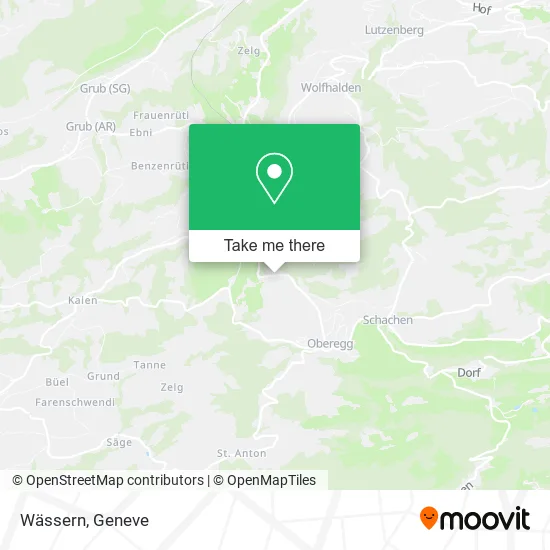 Wässern map