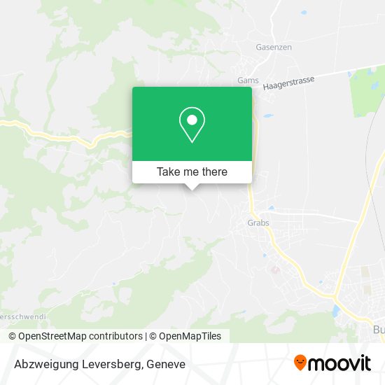 Abzweigung Leversberg map