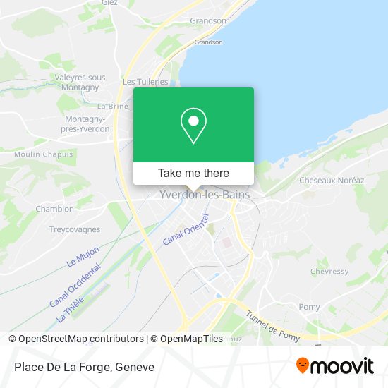 Place De La Forge map