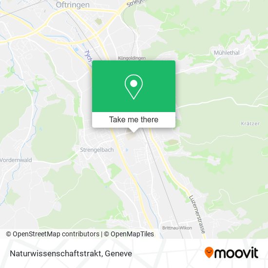 Naturwissenschaftstrakt map
