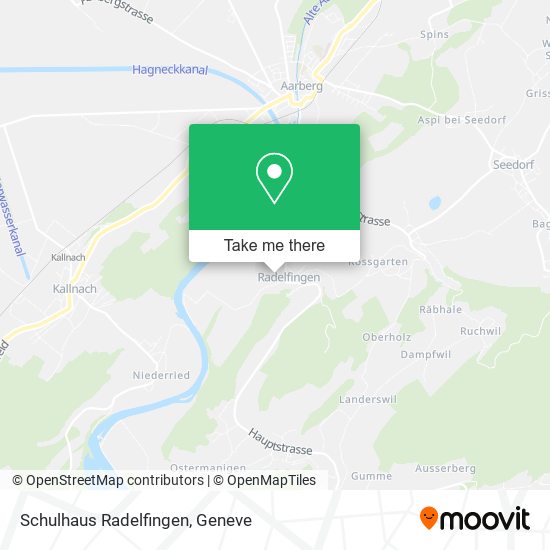 Schulhaus Radelfingen map