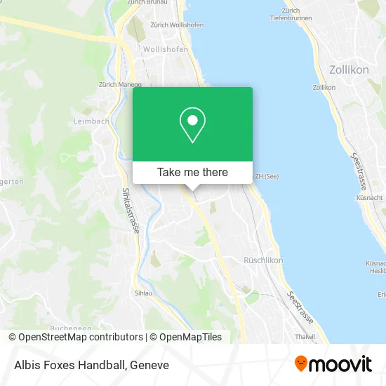 Albis Foxes Handball map