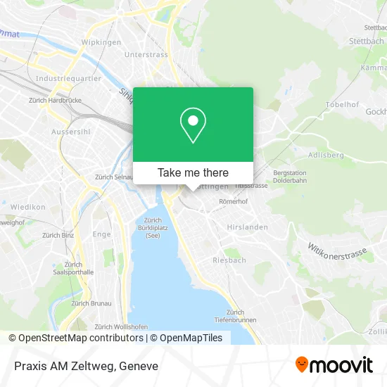Praxis AM Zeltweg map