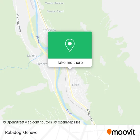 Robidog map