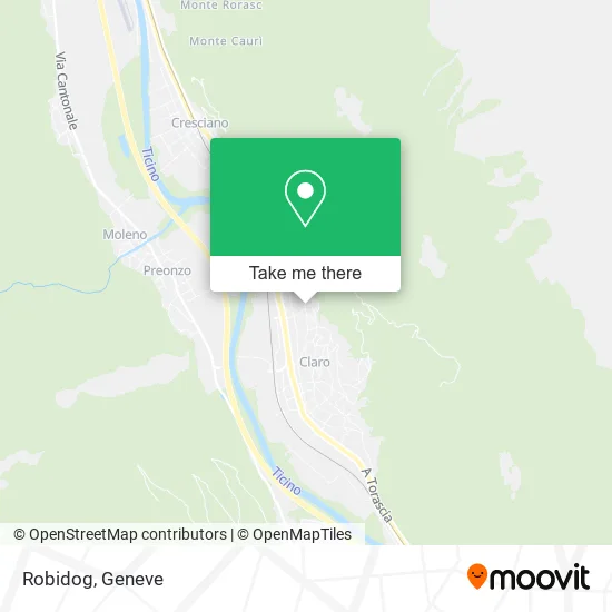 Robidog map