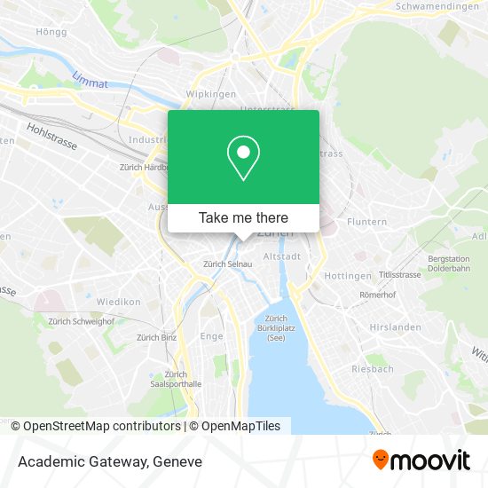 Academic Gateway map