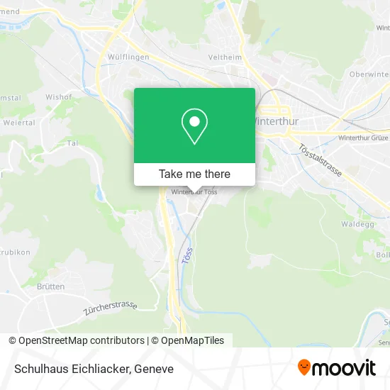 Schulhaus Eichliacker map