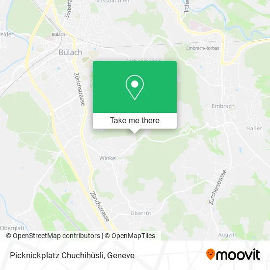 Picknickplatz Chuchihüsli map