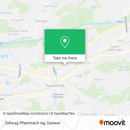 Zellwag Pharmtech Ag map