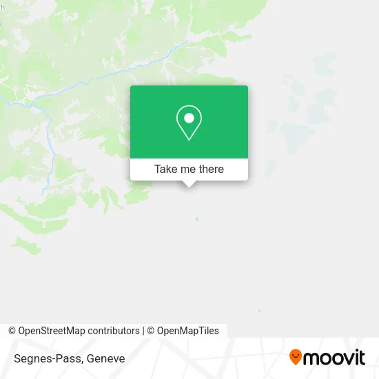 Segnes-Pass map
