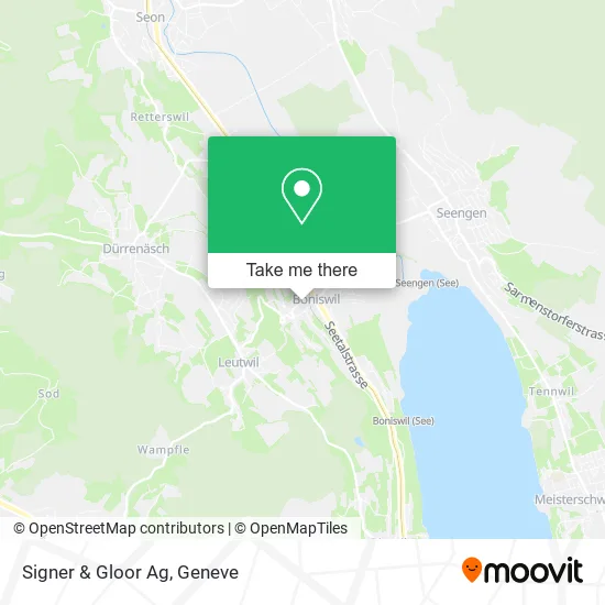 Signer & Gloor Ag map