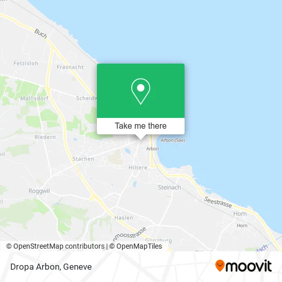 Dropa Arbon map