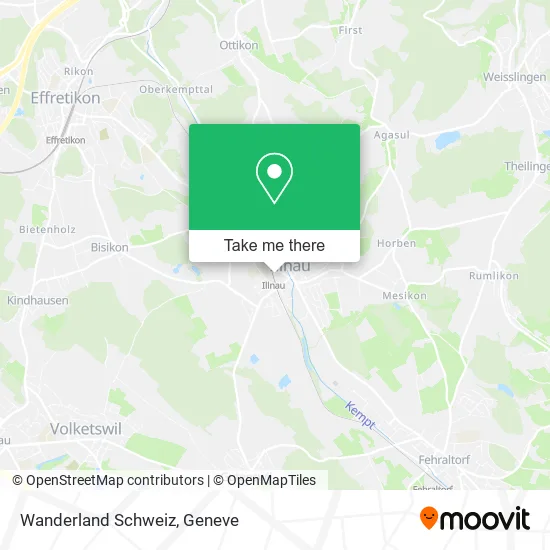 Wanderland Schweiz plan