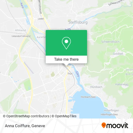 Anna Coiffure map