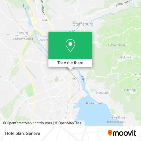 Hotelplan map