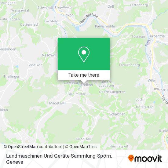 Landmaschinen Und Geräte Sammlung-Spörri map