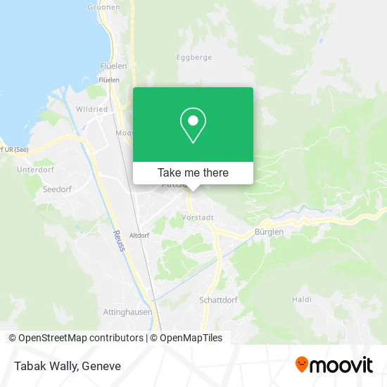 Tabak Wally map