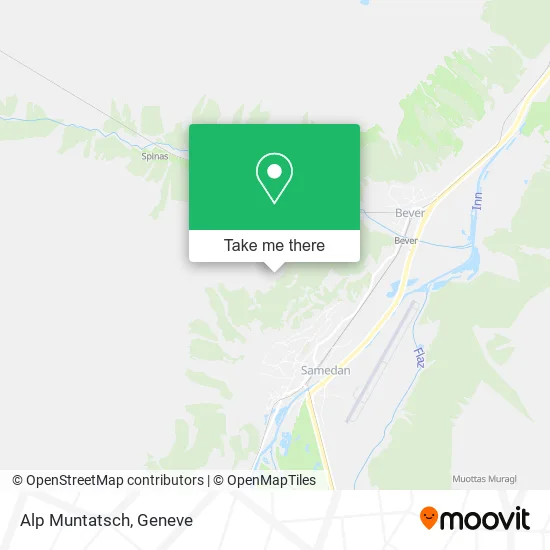 Alp Muntatsch map