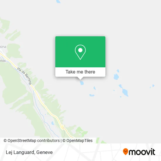 Lej Languard map