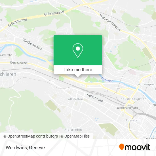 Werdwies map