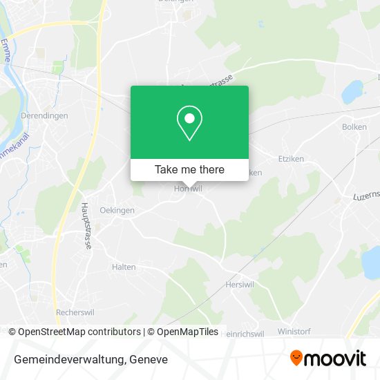 Gemeindeverwaltung map