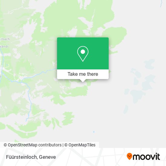 Füürsteinloch map