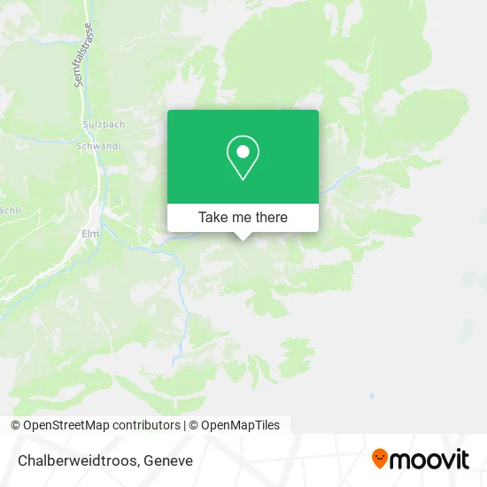 Chalberweidtroos map