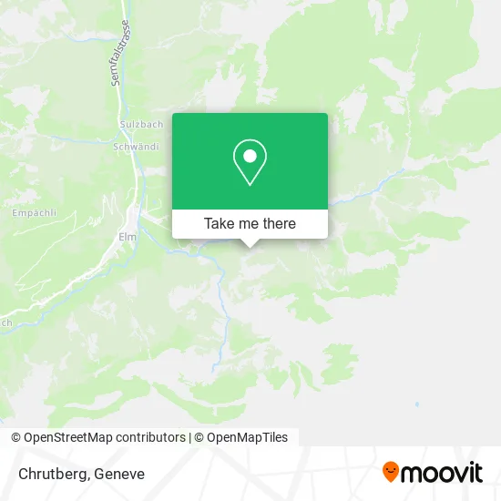 Chrutberg map