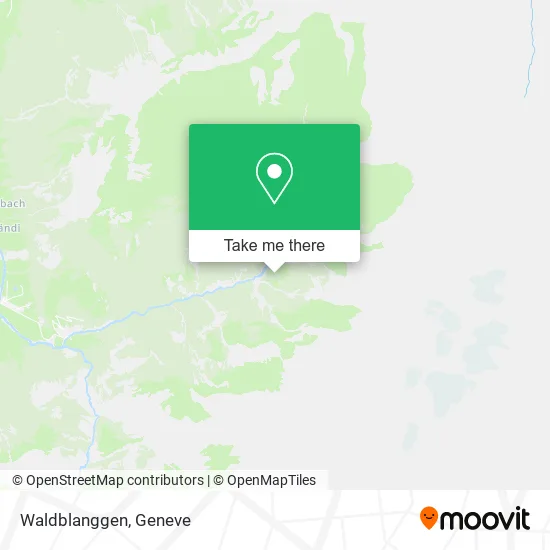 Waldblanggen map