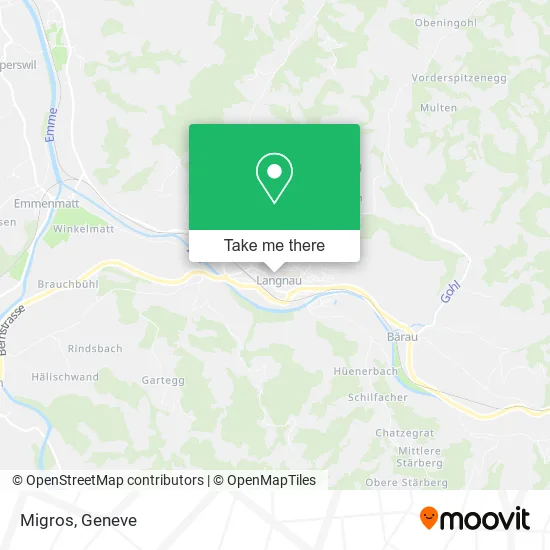 Migros map